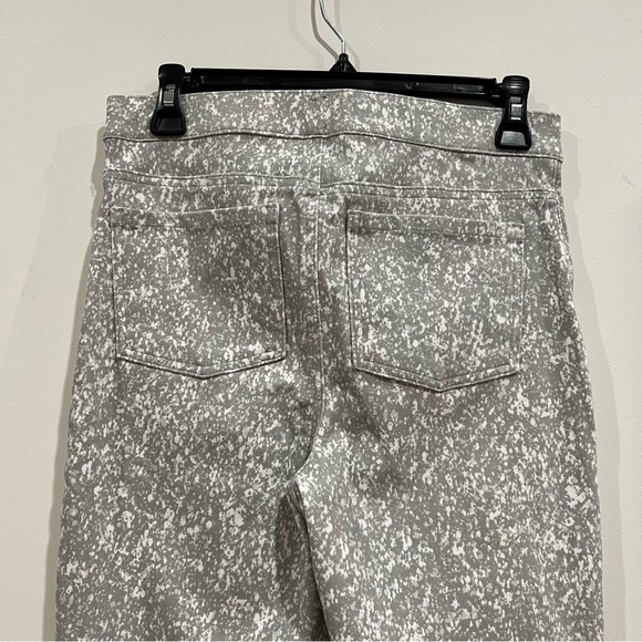 SPANX Ankle Jean-ish Leggings Speckled Grey Skinny Slimming - Picture 6 of 10